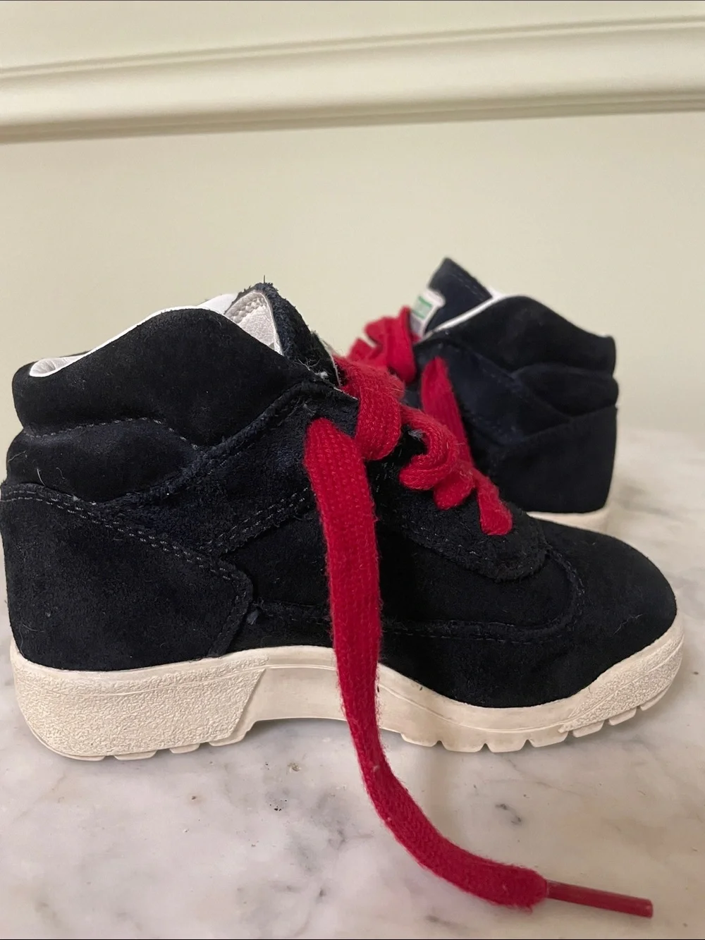 Timberland Kids Black Suede Field Boot - Size 10